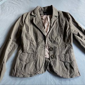 H&M Blazer - Olive Green, Size 4
